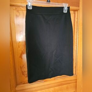 Classic Black Pencil Skirt